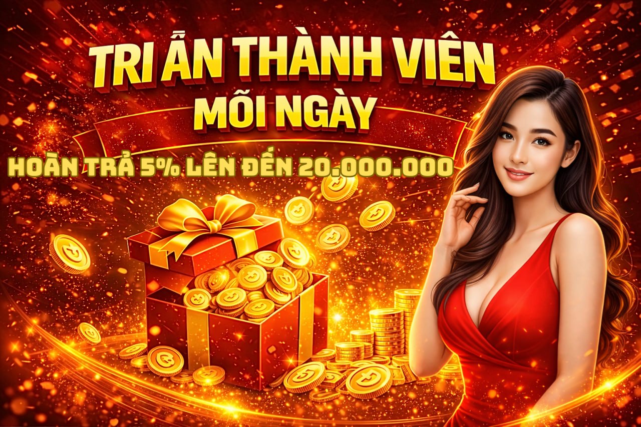 Hoàn tiền mỗi ngày 5%